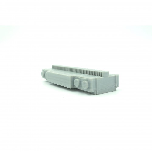 Monorail Quarter Straight Track - Light Gray Monorail Quarter Straight Track - Light Gray